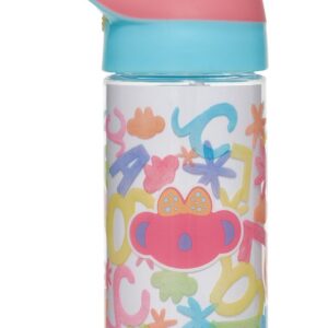 Garrafa com Canudo Tritan Lilica Ripilica Lov It Florescer 500 ml