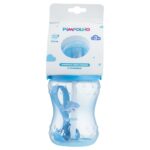 Garrafa infantil azul Pimpolho 330 ml na embalagem original