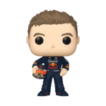 Funko Pop Max Verstappen com Capacete 08 frente